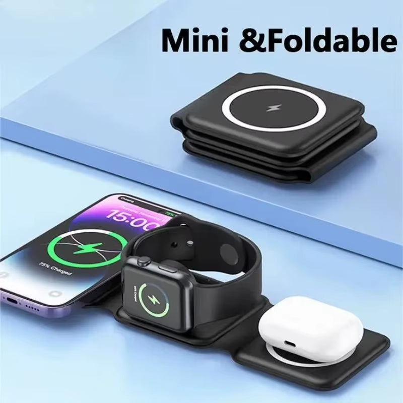 3-in-1 Foldable Magnetic Wireless Chargers