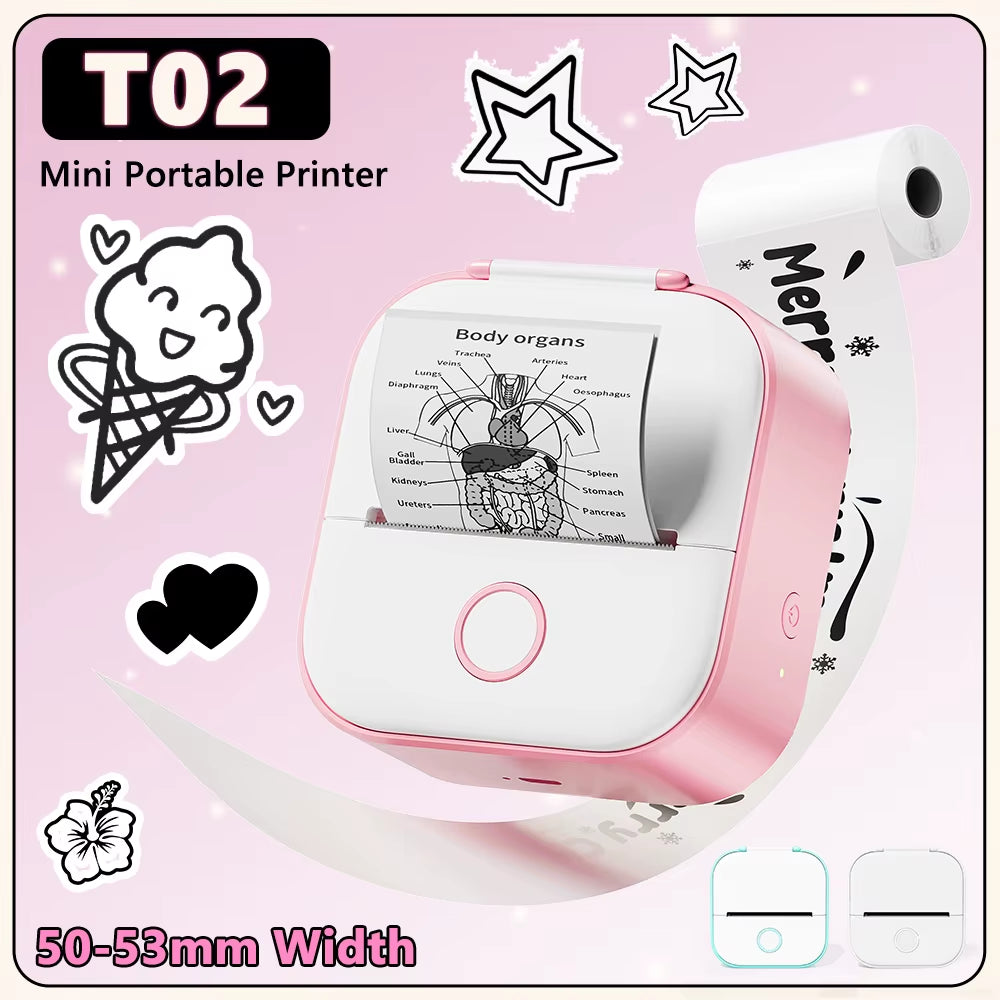 Mini Portable Thermal Printer