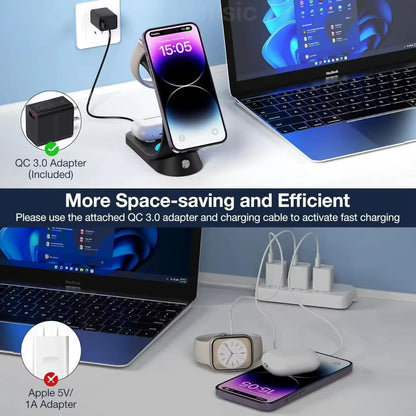 4 In 1 Magnetic Wireless Charger