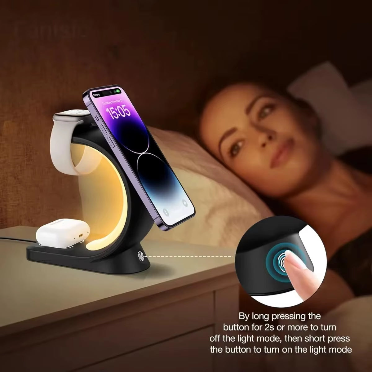 4 In 1 Magnetic Wireless Charger