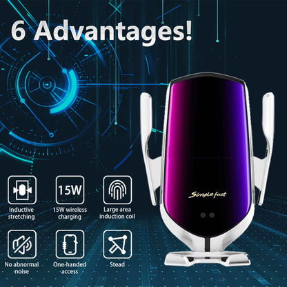 Qi Wireless Car Phone Holder & Charger
