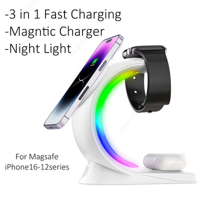 4 In 1 Magnetic Wireless Charger