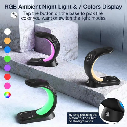 4 In 1 Magnetic Wireless Charger
