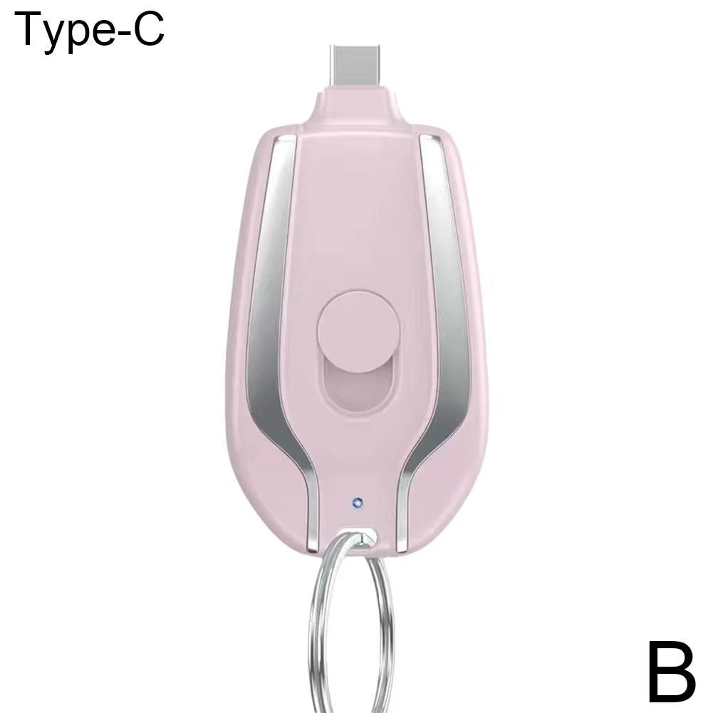 Mini Emergency Keychain Powerbank