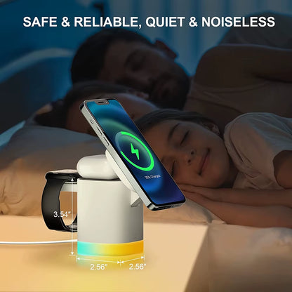 3 In 1 Magnetic Wireless Fast Charger