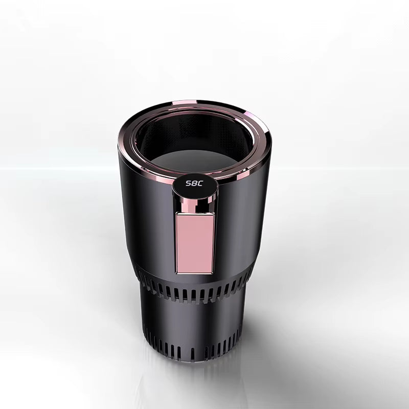 Smart Digital Car Cup Holder Cooler & Heater