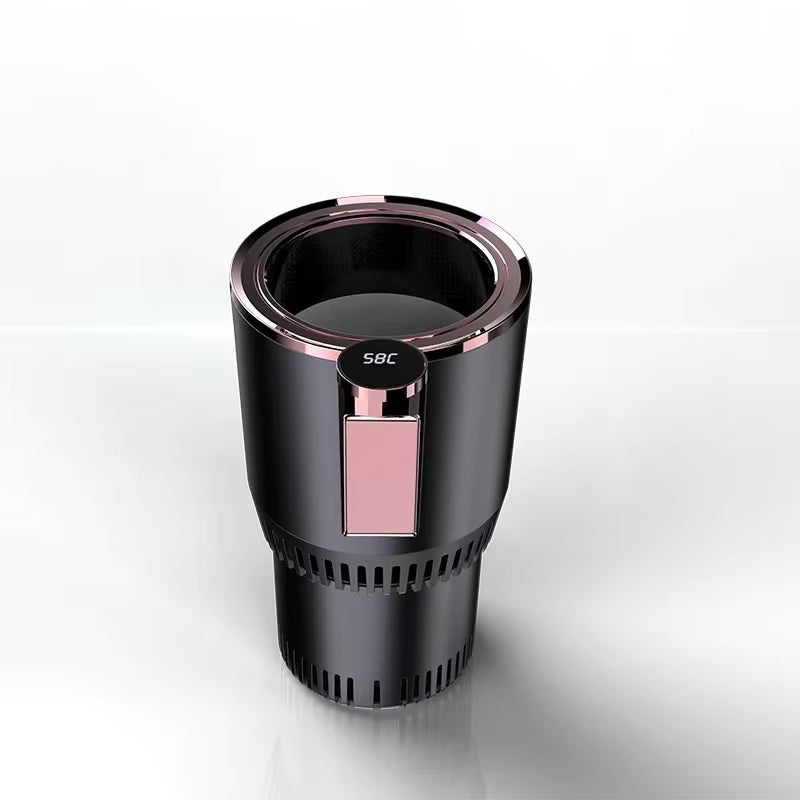 Smart Digital Car Cup Holder Cooler & Heater