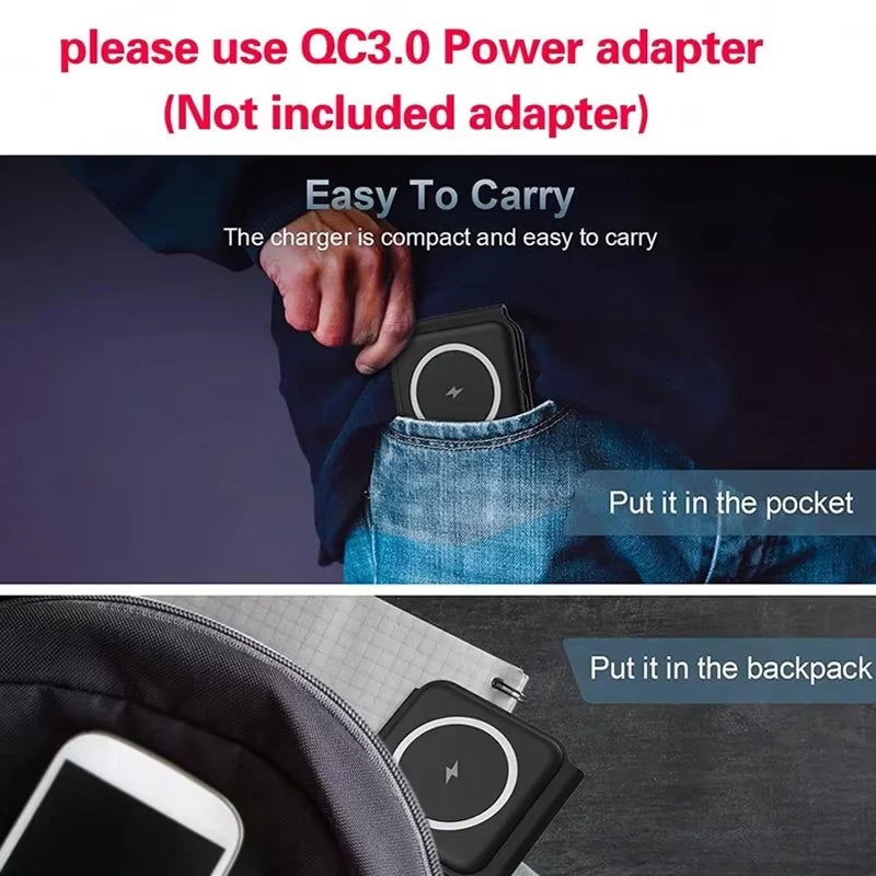 3-in-1 Foldable Magnetic Wireless Chargers