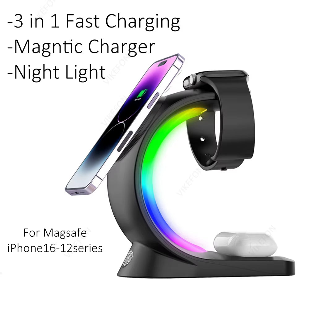 4 In 1 Magnetic Wireless Charger
