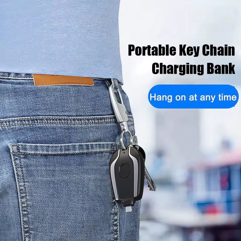 Mini Emergency Keychain Powerbank