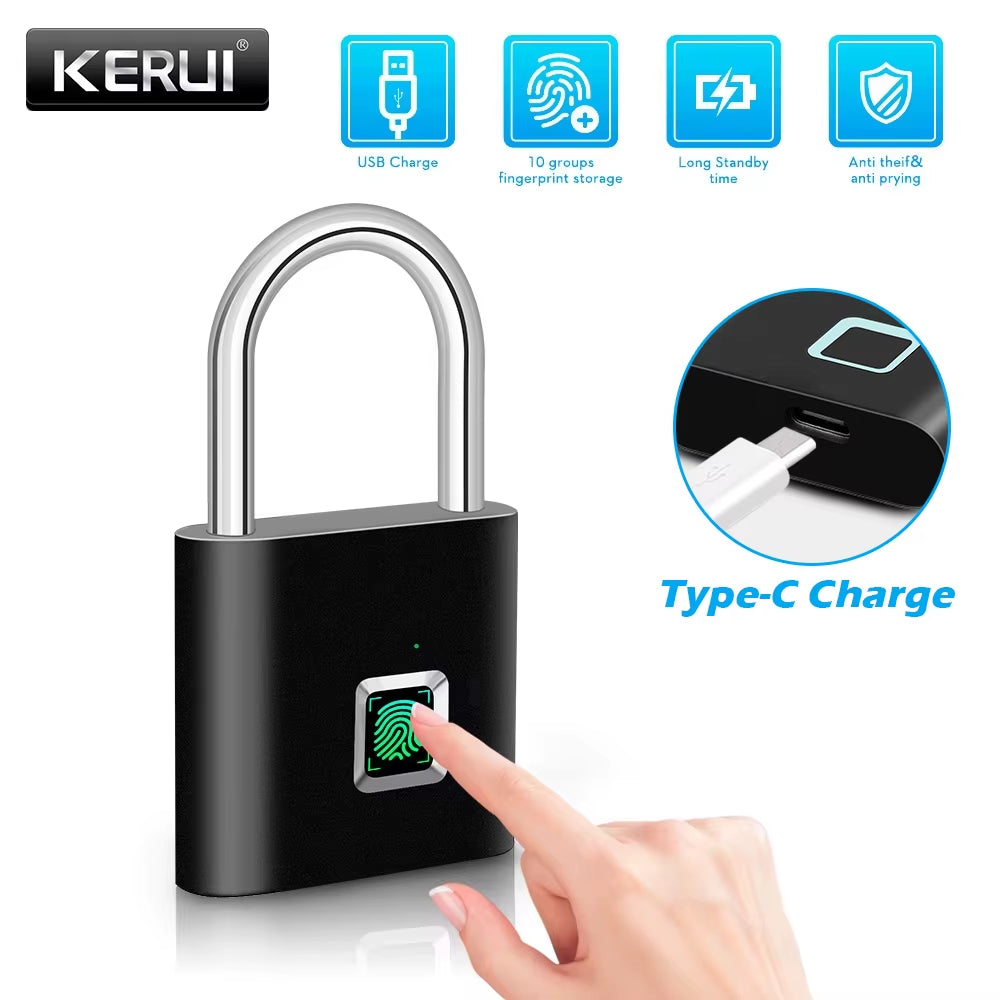 Smart Fingerprint Padlock