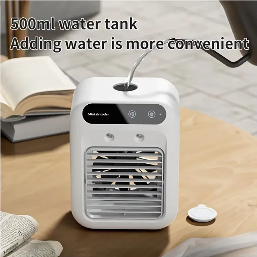 Portable Air Cooler Fan with Water Cooling